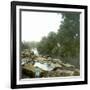 Island of Java (Indonesia), Wood Being Hauled on the Soerabaja Canal, around 1900-Leon, Levy et Fils-Framed Photographic Print