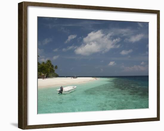 Island of Kuda Bandos, North Male Atoll, Maldives-Cindy Miller Hopkins-Framed Photographic Print