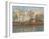 Island of La Grande Jatte, Neuilly sur Seine-Alfred Sisley-Framed Art Print