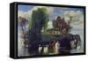 Island of Life, 1888-Arnold Böcklin-Framed Stretched Canvas