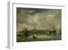 Island of Onrust Near Batavia, Jakarta-Abraham Storck-Framed Art Print