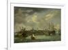 Island of Onrust Near Batavia, Jakarta-Abraham Storck-Framed Art Print