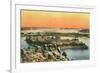 Island of Philae, Aswan, Nile-null-Framed Art Print