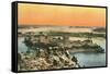 Island of Philae, Aswan, Nile-null-Framed Stretched Canvas