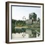 Island of Philae (Egypt), Trajan's Pavilion, or Kiosk, Overlooking a Dahabieh-Leon, Levy et Fils-Framed Photographic Print