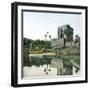 Island of Philae (Egypt), Trajan's Pavilion, or Kiosk, Overlooking a Dahabieh-Leon, Levy et Fils-Framed Photographic Print