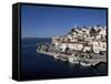 Island of Poros, Greece-Michael Jenner-Framed Stretched Canvas
