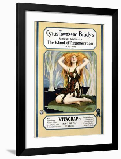 Island Of Regeneration - 1915-null-Framed Giclee Print