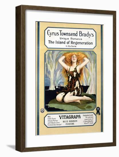 Island Of Regeneration - 1915-null-Framed Giclee Print