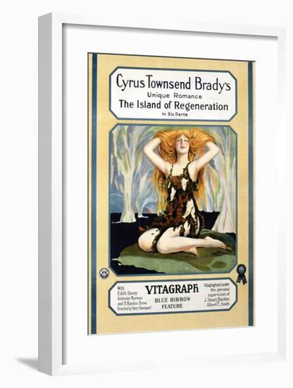 Island Of Regeneration - 1915-null-Framed Giclee Print