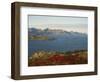 Island of Senja Viewed from Sommeroy, Near Tromso, Arctic Norway, Scandinavia, Europe-Dominic Harcourt-webster-Framed Photographic Print