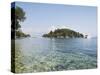 Island of Skorpios Owned by the Onassis Family, Near Lefkada, Ionian Islands, Greece-Robert Harding-Stretched Canvas