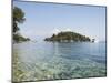 Island of Skorpios Owned by the Onassis Family, Near Lefkada, Ionian Islands, Greece-Robert Harding-Mounted Photographic Print