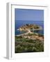 Island of Sveti Stefan and Adriatic Sea, Budva Riviera, Montenegro-Gavin Hellier-Framed Photographic Print