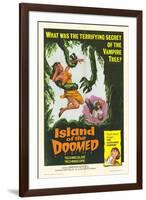 Island of the Doomed, 1967-null-Framed Art Print