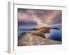 Island of the Sun, elevated view, Titicaca Lake-Karol Kozlowski-Framed Photographic Print