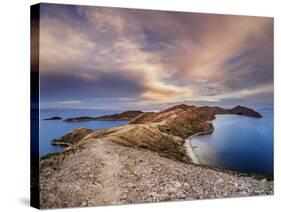 Island of the Sun, elevated view, Titicaca Lake-Karol Kozlowski-Stretched Canvas