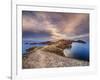 Island of the Sun, elevated view, Titicaca Lake-Karol Kozlowski-Framed Photographic Print