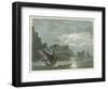 Island of Tortosa, in Syria, from Views in the Ottoman Dominions, 1810-Luigi Mayer-Framed Giclee Print