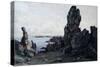 Island of Ushant, 1885-Emmanuel Lansyer-Stretched Canvas