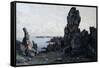Island of Ushant, 1885-Emmanuel Lansyer-Framed Stretched Canvas
