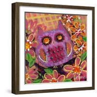 Island Owl-Wyanne-Framed Giclee Print