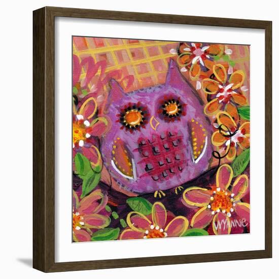 Island Owl-Wyanne-Framed Giclee Print