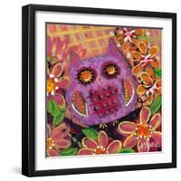 Island Owl-Wyanne-Framed Giclee Print