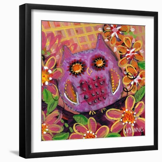 Island Owl-Wyanne-Framed Giclee Print