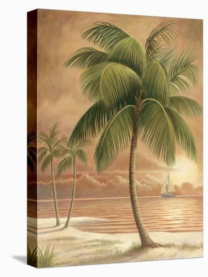 Island Palm I-Ron Jenkins-Stretched Canvas