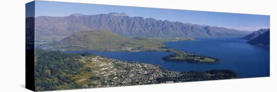 Island, Queenstown, South Island, New Zealand-null-Stretched Canvas