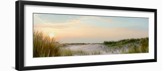 Island Sand Dunes Sunrise No. 1-Alan Blaustein-Framed Photographic Print