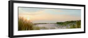 Island Sand Dunes Sunrise No. 1-Alan Blaustein-Framed Photographic Print