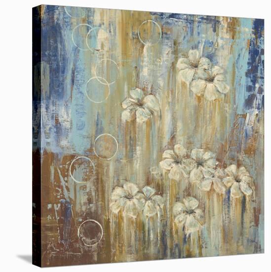 Island Shower I-Carol Black-Stretched Canvas