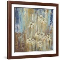 Island Shower I-Carol Black-Framed Art Print