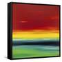 Island Sky 4-Hilary Winfield-Framed Stretched Canvas