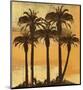 Island Sunset-Karl Rattner-Mounted Giclee Print