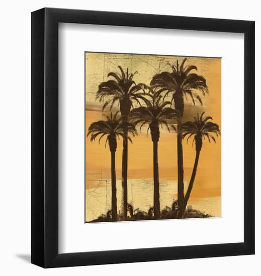 Island Sunset-Karl Rattner-Framed Art Print