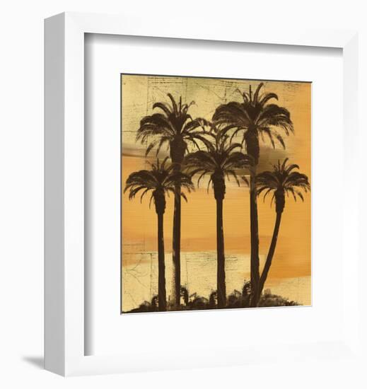 Island Sunset-Karl Rattner-Framed Art Print