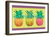 Island Time Pineapples I-Beth Grove-Framed Art Print