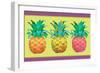 Island Time Pineapples I-Beth Grove-Framed Art Print