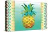 Island Time Pineapples III-Beth Grove-Stretched Canvas