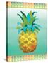 Island Time Pineapples VI-Beth Grove-Stretched Canvas