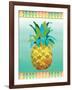 Island Time Pineapples VI-Beth Grove-Framed Art Print