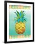 Island Time Pineapples VI-Beth Grove-Framed Art Print