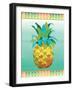 Island Time Pineapples VI-Beth Grove-Framed Art Print