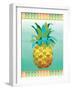 Island Time Pineapples VI-Beth Grove-Framed Art Print