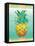 Island Time Pineapples VI-Beth Grove-Framed Stretched Canvas