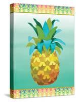 Island Time Pineapples VI-Beth Grove-Stretched Canvas