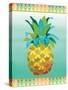 Island Time Pineapples VI-Beth Grove-Stretched Canvas